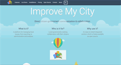 Desktop Screenshot of improve-my-city.com